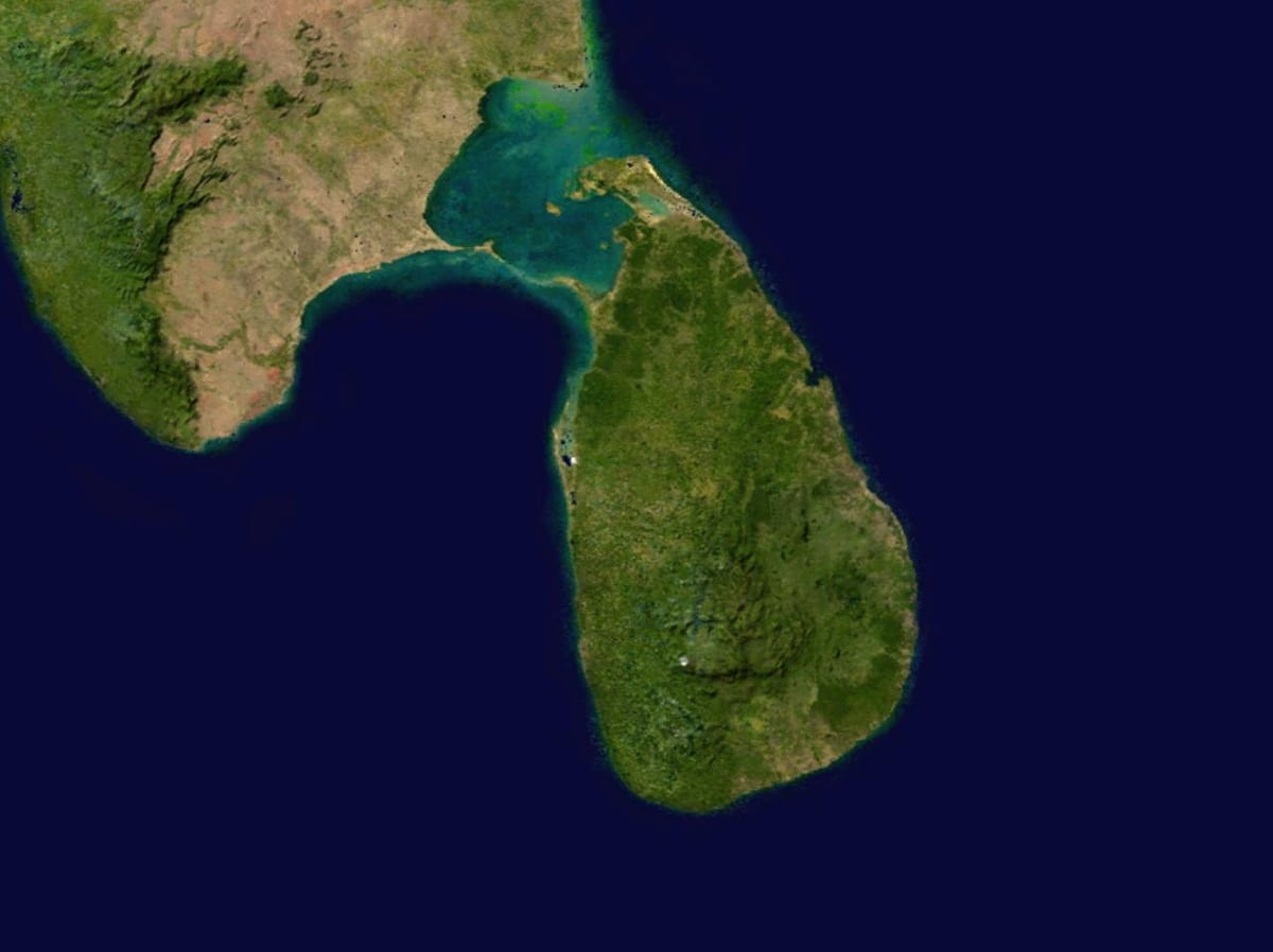 ਆਨਲਾਈਨ ਸੈਟੇਲਾਈਟ ਦਾ ਨਕਸ਼ਾ ਦੇ ਸ਼੍ਰੀ ਲੰਕਾ