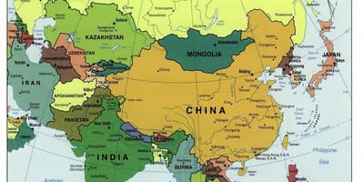 ਸ਼੍ਰੀ ਲੰਕਾ ਵਿੱਚ ਏਸ਼ੀਆ ਦਾ ਨਕਸ਼ਾ