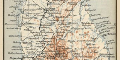 Ceylon ' ਤੇ ਨਕਸ਼ਾ